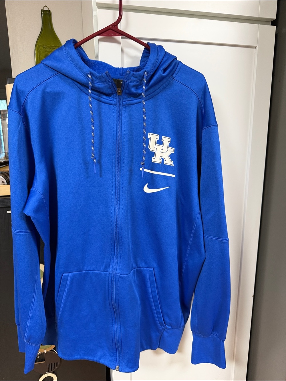 Nike Royal Blue University of Kentucky Jacket - Dri Fit XL